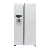 یخچال فریزر ساید بای ساید اسنوا مدل ARS3Di-M200-W