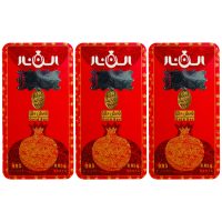 شمش طلا 24 عیار الن نار 0.05 گرمی مدل EL24.3.50 - بسته 3 عددی